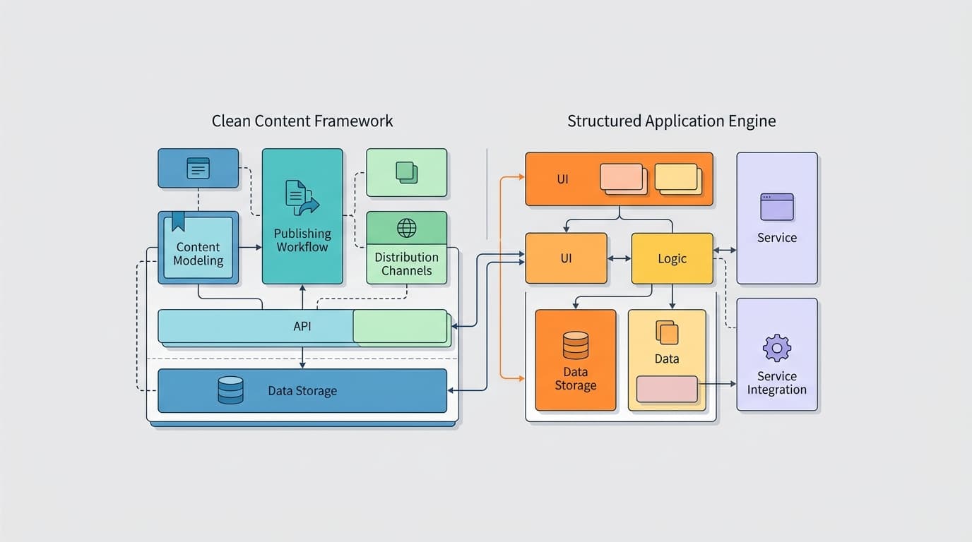 Custom Web Application vs Marketing Website: Different Problems, Different Architecture